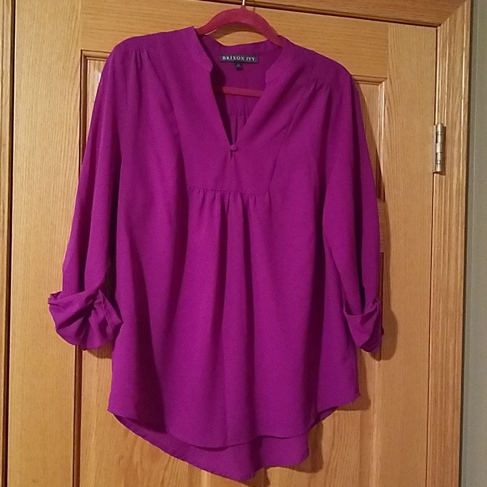 Beautiful magenta blouse